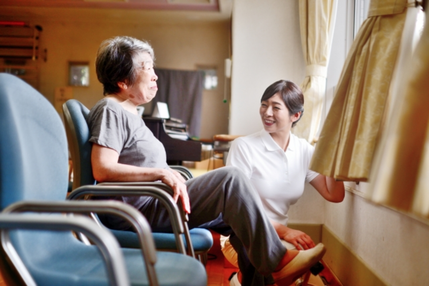 入居者様に寄り添ってお仕事ができます！