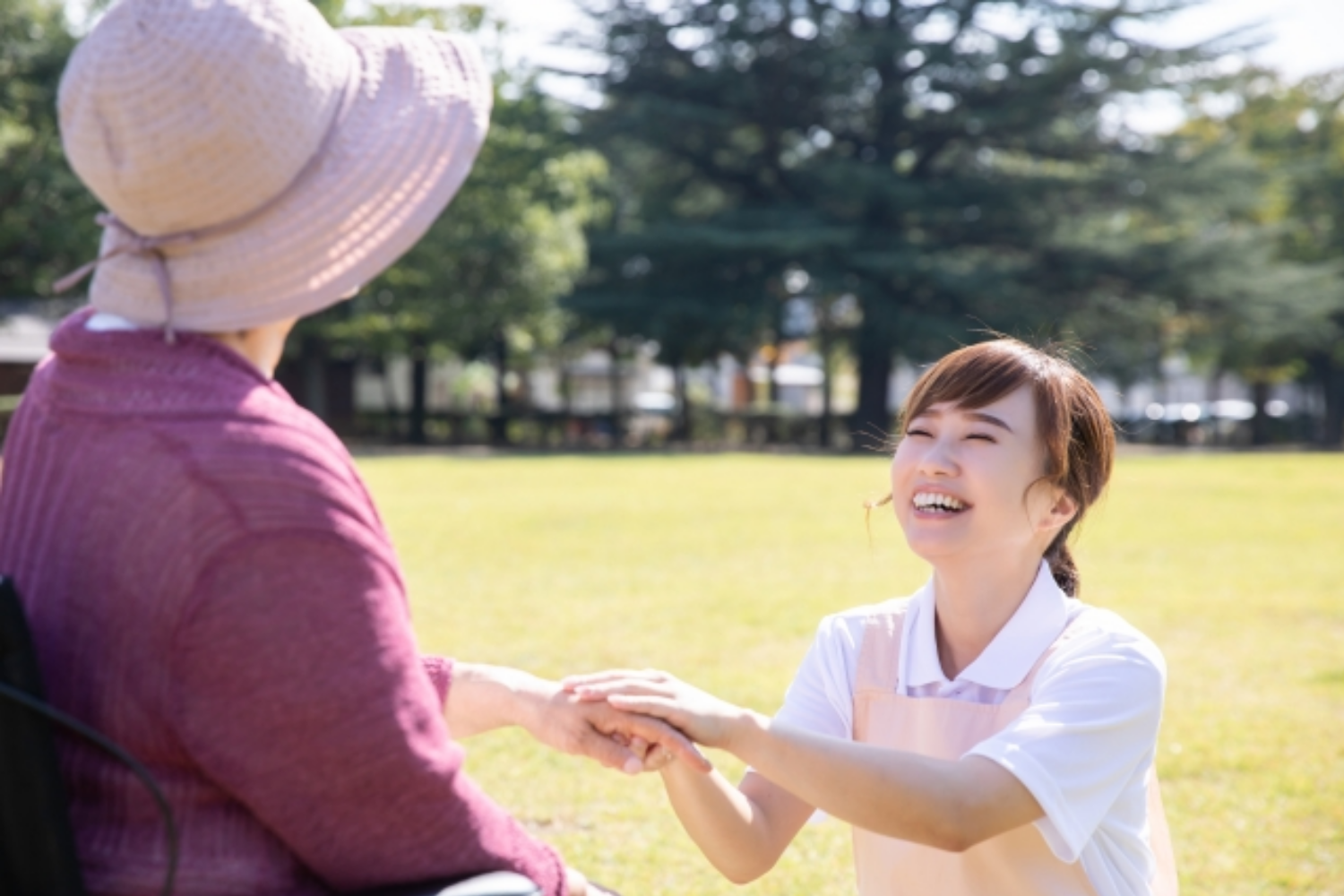 ご利用者様とそのご家族に寄り添う介護ができます