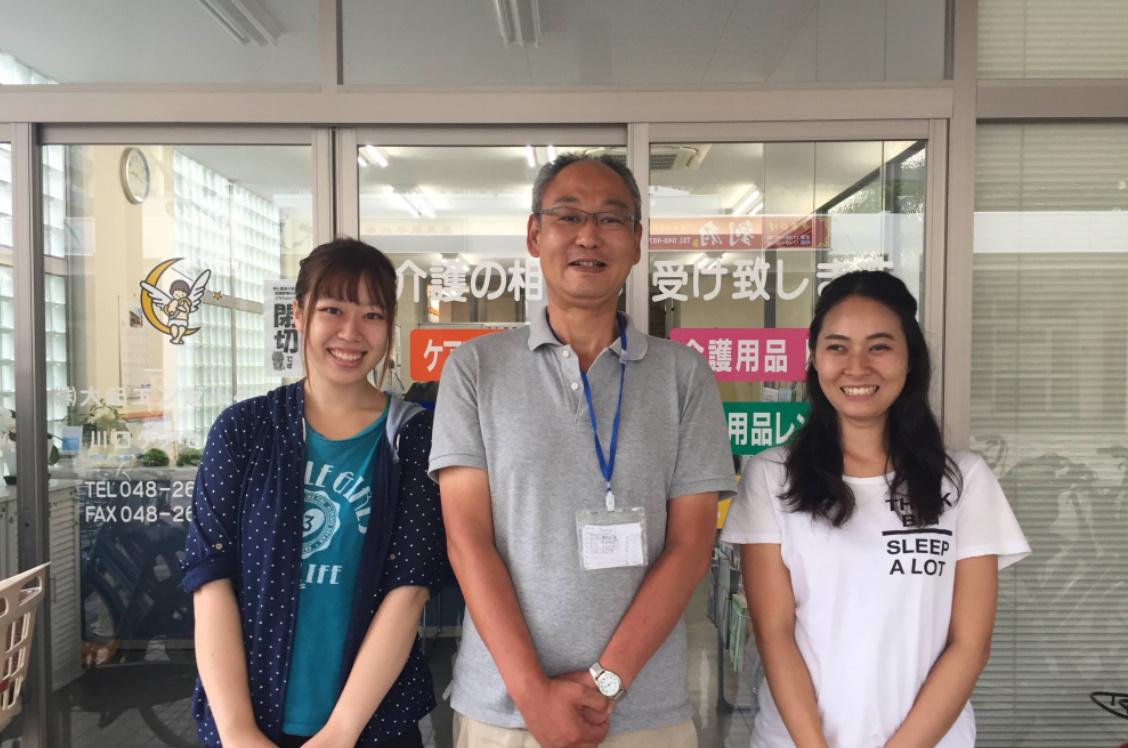 男性・女性も幅広い年齢層の方が活躍しています